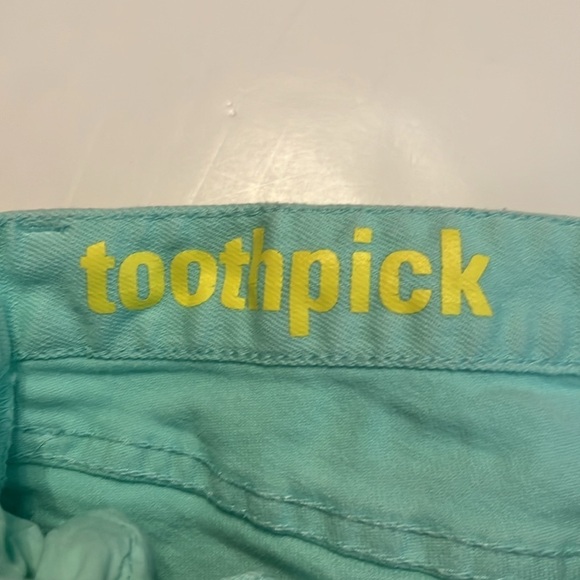 J. Crew Toothpick Mint Green Jean Size 24 - Picture 9 of 11